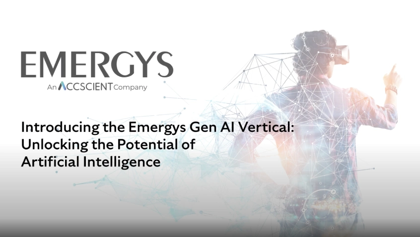 Introducing Emergys Gen AI Vertical Unlocking Potential of AI